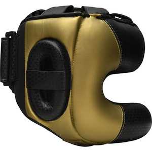 Protector de Cabeza Profesional de Cuero para Boxeo con Barra de Protección Nasal, Protector Facial Completo para Sparring con Cierre de Velcro - Product Image 4