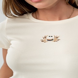 Débardeur tendance en perles de rocaille avec broderie artistique haut de gamme, taille personnalisée, pour femmes - Product Image 4