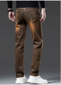 Jeans en denim pour homme TRIBON SPORTS de qualité supérieure, écologiques, streetwear, déchirés, légers, décontractés, en coton extensible, pour tous les jours - Product Image 6