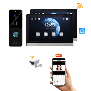 Videoportero Inteligente <span class=keywords><strong>de</strong></span> <span class=keywords><strong>2</strong></span> Cables con Monitor Táctil IPS <span class=keywords><strong>de</strong></span> 7 Pulgadas, 1080P, WiFi Tuya, para Seguridad en Villas, Solo Monitor Interior, <span class=keywords><strong>Precio</strong></span> - Product Image 1