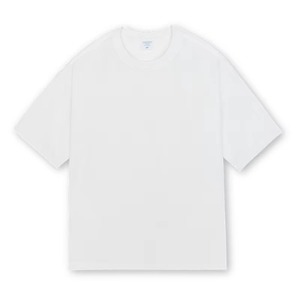 เสื้อยืดคอตตอน 100% หนานุ่ม ทรงบ็อกซี่ พรีเมียม สำหรับแบรนด์สตรีทแวร์ รับผลิตแบบ OEM ODM ขายส่ง - Product Image 1