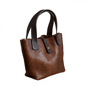 Sac à main en cuir véritable 100% vache Buffalo pour femmes à la mode avec fermeture à glissière sac à main et sac à main personnalisés - Product Image 5