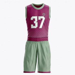 Uniforme de basket-ball à coupe flexible, tissu léger et respirant, uniforme de basket-ball parfait pour l'entraînement sportif et les matchs - Product Image 1