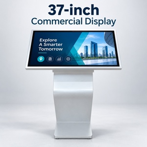 จอแสดงผลเชิงพาณิชย์แนวนอนขนาด 37 นิ้ว ป้ายเมนูแสดงผลแบบ Full HD ป้ายดิจิทัล LCD ตู้โฆษณา ระบบแอนดรอยด์ วินโดวส์ พร้อม WiFi - Product Image 1
