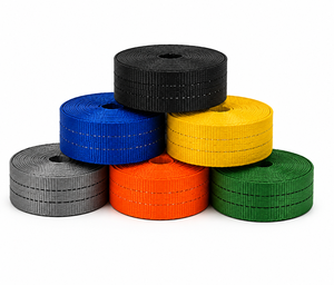 Correa de Poliéster Personalizada de 25mm, 38mm, 50mm para Amarre con Trinquete y Sujeción de Carga |   Fabricante de Vietnam - Product Image 1