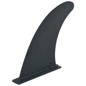 Aileron central en plastique noir 7,2''x8,3'' pour planche de paddle surf - Product Image 1