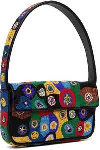 Sac à bandoulière artisanal en perles géométriques colorées style mosaïque, directement de l'usine - Product Image 1
