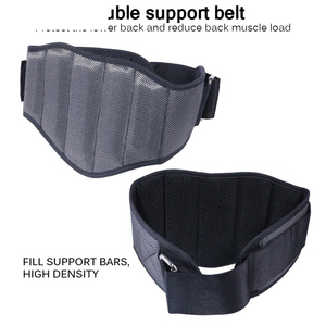 Cinturón de Levantamiento de Pesas de Neopreno Personalizable de Alta Calidad, Soporte Lumbar Resistente para Gimnasio, Antideslizante, Ajustable, Unisex, con Logotipo Personalizado - Product Image 2