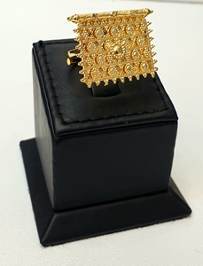 Nouvel ensemble de collier pendentif plaqué or 24 carats pour femme, style arabe classique, bijoux raffinés pour mariages et fêtes, idéal comme cadeau - Product Image 2