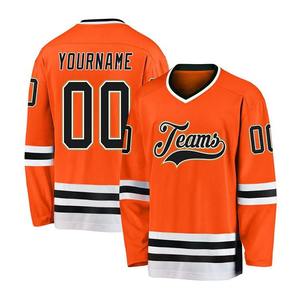 Maillots de hockey sur glace personnalisés en gros - Maillots d'équipe professionnels de haute qualité 100% polyester respirant - Product Image 4