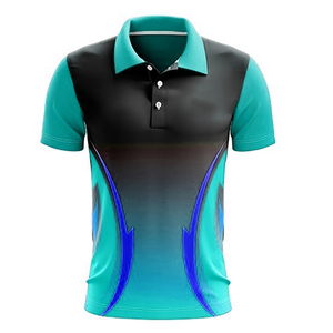 Maillot de cricket professionnel court, respirant, séchage rapide, haute qualité, impression de logo personnalisée, coupe athlétique, couleurs vives sublimées - Product Image 2
