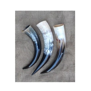 Corne à boire médiévale de la Renaissance viking avec étui en cuir - Product Image 5