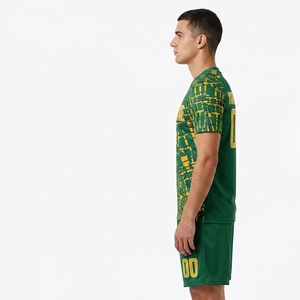Custom Athletic Cut <b>Soccer</b> Uniform Set Breathable Sublimated Football Jersey Shorts Durable Stitching Team Club Training Kit - Product Image 5