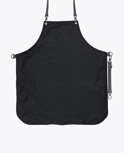 Capa de peluquería de cuero con cintura ajustable y bolsillo para uso de barbero - Product Image 2
