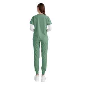 High Performance Women Medical <b>Scrub</b> <b>Set</b> Modern Nurse Uniform OEM Wholesale Medical Uniform <b>Set</b> - Product Image 2