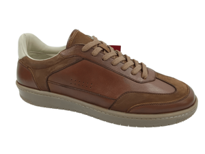 Zapatos de Hombre de Cuero Genuino Marrón con Cordones, Cómodos, con Entresuela de EVA y Suela de TPR, Ligeros, para Todas las Temporadas, Estilo Casual - Product Image 1