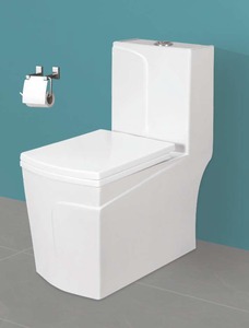 CLOSET MONOBLOQUE DE 760X360X650 mm CON SIFÓN EN S DE 225 mm Y EXCELENTE SISTEMA DE DESCARGA - Product Image 2