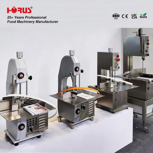 Sega per ossa e carne Horus 300A 2HP, completamente in acciaio inox, per macelleria, con ruota da 300 mm e lama da 2400 mm, spessore regolabile. - Product Image 5