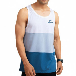 Débardeur de sport pour homme, dernier design, en tissu extensible, pour la musculation et les routines de fitness. - Product Image 1
