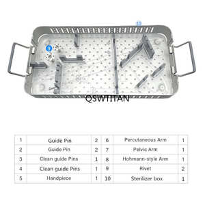 Juego de Instrumentos Quirúrgicos Dentavex para Placas, Kit de Herramientas Médicas Ortopédicas para Recuperación de Fracturas, Abrazadera de Reducción Colineal para Traumatismos - Product Image 4