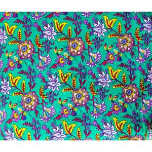 Tela de Algodón Estampada Floral de la Mejor Calidad, Proveedor Indio, Venta al por Mayor, Compre a Precio de Mayoreo en Pedidos al por Mayor - Product Image 5