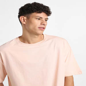 เสื้อออกกำลังกายแฟชั่นผู้ชายผ้าฝ้าย100% เสื้อยืดคอลเลกชั่นทรงหลวมทรงหลวมไซส์พิเศษ - Product Image 2