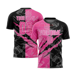 Competitively Priced Breathable 100% Polyester Soccer Jerseys Team Uniforms Sublimation Soccer Uniform Made in Pakistan - Product Image 5