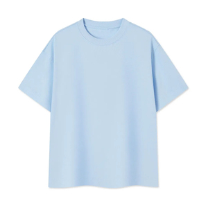 Camiseta de Cuello en V para Hombre, de Algodón Jersey, Manga Corta, Informal, Suave, Transpirable, para Verano, Corte Regular, Prenda Básica Personalizable - Product Image 1