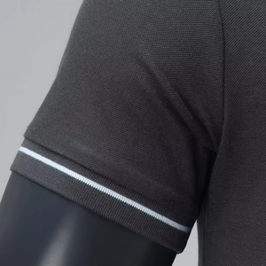 Camisetas de Golf Blancas al por Mayor de Alta Calidad, Personalizadas con Logotipo Bordado, Unisex, Transpirables, de Secado Rápido, de Algodón, para Negocios - Product Image 5