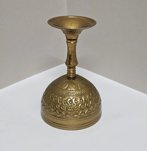 Vintage finished Marvellous ! Medieval-Inspired Chalice with Intricate Floral Engravings - Handcrafted Brass <b>Goblet</b> - Product Image 4