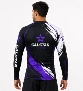 Men High Quality Compression <b>Shirt</b> Quick Dry Sporty Customize Logo Sublimation Print Demanded O-Neck Slim Fit Rash Guard Gym - Product Image 2