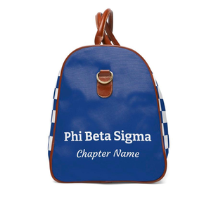 กระเป๋าเดินทาง Checkmate PBS Duffle Bag 1914 Fraternity รุ่น Sigma Gift สำหรับผู้ชาย ของ Sigma กระเป๋าเดินทางขนาดใหญ่สำหรับวันหยุดสุดสัปดาห์ - Product Image 5