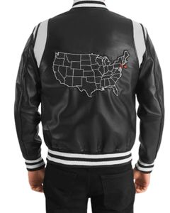 เสื้อแจ็คเก็ตเบสบอล YiXin ลายตัวอักษร สไตล์ลำลองสำหรับผู้ชาย ทรงหลวม โอเวอร์ไซส์ รุ่นปี 2026 ขายส่ง - Product Image 6