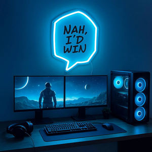 Letreros de Neón Personalizados para Exteriores, con Nombre de Planta, para Gimnasio, de Material Ecológico, con Amplio Ángulo de Visión, para Tiempo de Juego, con Luces LED Flexibles de Neón para Guardería - Product Image 1