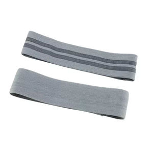 สายรัดสะโพกผ้าโพลีเอสเตอร์ยืดหยุ่นสูง ทนทาน พิมพ์โลโก้ได้ตามต้องการ - ขนาดกลาง/หนัก/เบา สำหรับการฝึกความแข็งแรงของสะโพกและกล้ามเนื้อก้น - Product Image 6