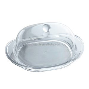 Beurrier en acrylique avec couvercle pour cuisine et salle à manger - Product Image 5