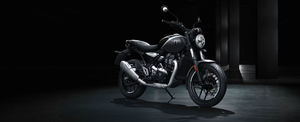 Moto TRIUMPH "NEW SPEED T4" avec finition argent rouge noir, style sport scrambler - Product Image 2