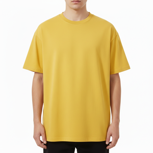 Wholesale Summer Vintage Oversized T-<b>Shirt</b> Custom <b>100</b>% Cotton Heavyweight Men's Loose Fit New Style Tee <b>Shirt</b> - Product Image 1