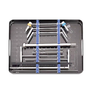 ชุดเครื่องมือผ่าตัดกระดูกสันหลังส่วนเอว ชุดอุปกรณ์ผ่าตัดกระดูกสันหลัง สแตนเลสสตีล เครื่องมือผ่าตัดกระดูกและข้อ อุปกรณ์การแพทย์ ใช้ซ้ำได้ - Product Image 2