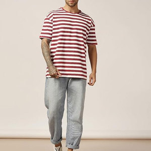 Kangaroo <b>Pocket</b> <b>T</b> <b>Shirt</b> 100% Cotton High Quality Crew Neck Kangaroo <b>Pocket</b> Plain White <b>t</b> <b>Shirts</b> Low Moq Oversize <b>T</b>-<b>shirt</b> - Product Image 5