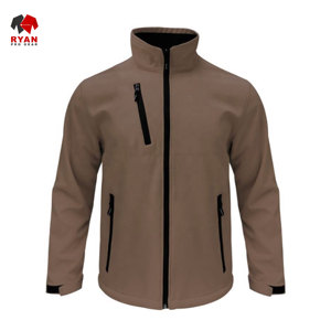 Veste softshell sur mesure pour homme avec logo personnalisé, design ODM, motif uni, Ryan Pro Gear - Product Image 2