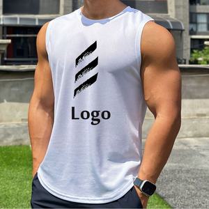 Haute qualité hommes débardeurs Sport Muscle sans manches V forme entraînement course entraînement Yoga musculation débardeur de BD - Product Image 3