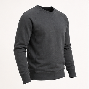 Sudadera Personalizada de Cuello Redondo para Hombre, Corte Ajustado, Estilo Relaxed, Tejido Compacto, Modelo MCRW-0038 - Product Image 3