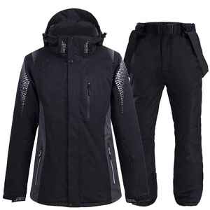 Ropa Deportiva de Invierno de Alta Calidad OEM Personalizada, Nueva Colección 2026, Chaqueta de Esquí con Capucha Unisex, Pantalones con Tirantes, Mangas Largas, Impermeables - Product Image 6