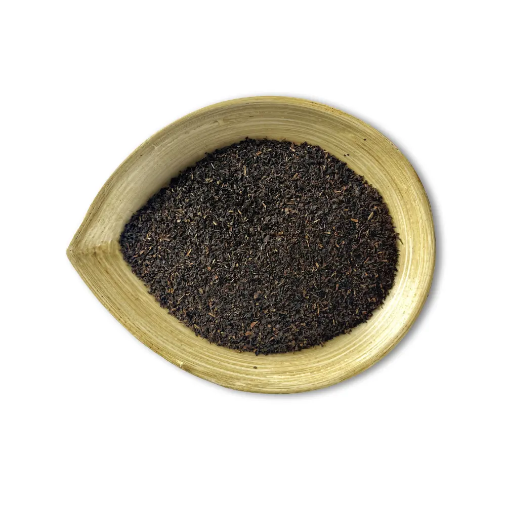 En kaliteli siyah çay koyu çay kurutulmuş kırık gevşek yaprak çay siyah kağıt karton özel ambalaj