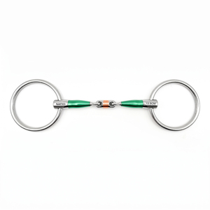 Mors de cheval confortables à double articulation en acier inoxydable de haute qualité, équipement équestre à faible coût et forte demande - Product Image 1
