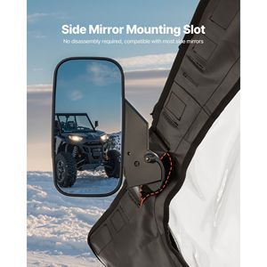 Polaris RZR Pro xp/turbo R 2020-2024 UTV ตู้ CAB ประตูด้านบนมีซิปประเภทสินค้าประตูอื่น - Product Image 5