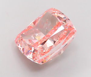 Diamante Cultivado en Laboratorio con Certificación IGI, Corte Cuadrado Cojín de 13.06 CT, Color Rosa Intenso, Claridad VS2, CVD ROYAL GEMS, para Joyería - Product Image 2