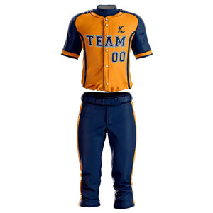 Uniforme de baseball de haute qualité, très vendu, léger, fabriqué en polyester, pour adulte - Product Image 1