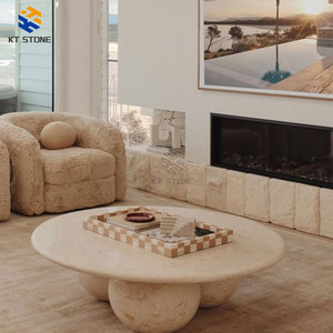 <span class=keywords><strong>Table</strong></span> basse <span class=keywords><strong>de</strong></span> luxe en <span class=keywords><strong>marbre</strong></span>, plateau en pierre naturelle Calacatta, <span class=keywords><strong>centre</strong></span> <span class=keywords><strong>de</strong></span> <span class=keywords><strong>table</strong></span> tendance 2026 pour salon, maison et hôtel - Product Image 5